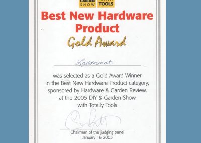 Laddermat Gold Award Leveller